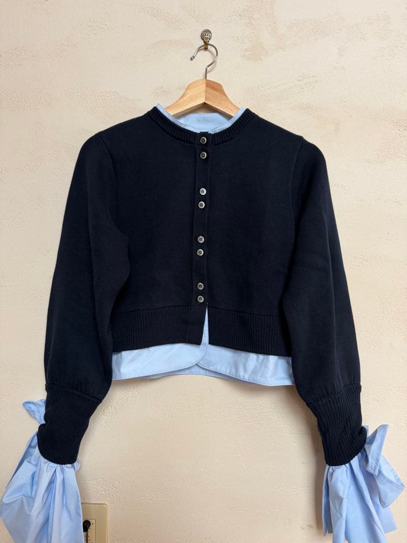 Bibiy ANGELIQUE KNIT ネイビー