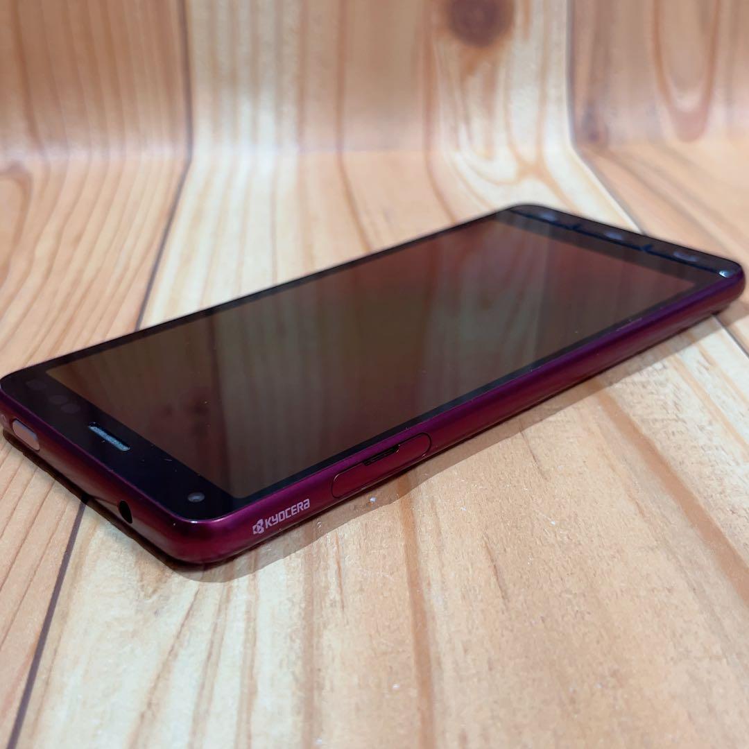 SIMフリー 本体 BASIO 4 KYV47 32 GB 038J レッド