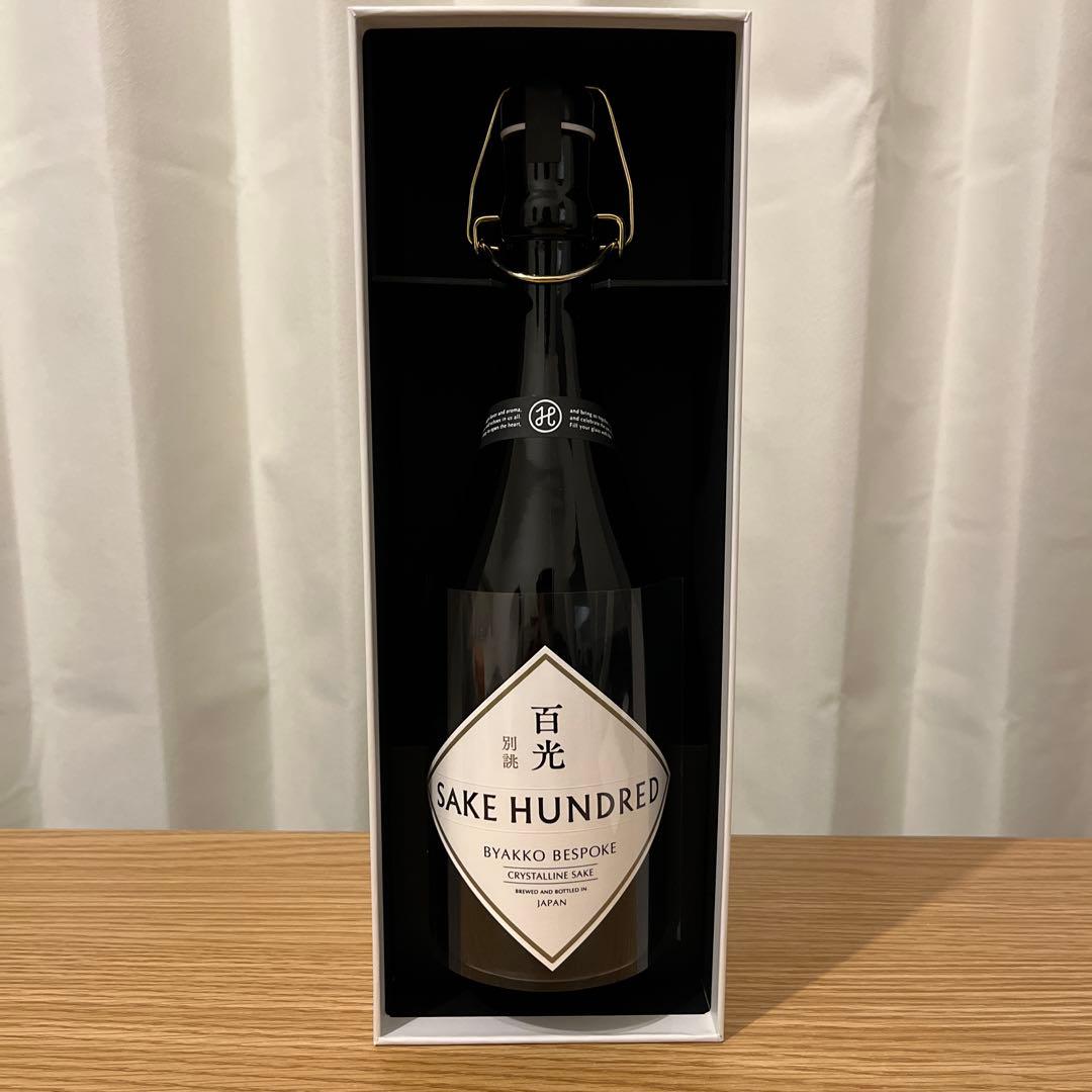 【入手困難】SAKE HUNDRED 百光 別誂 日本酒 720ml 箱・冊子付