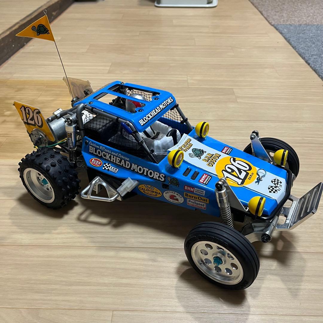 タミヤ WILD ONE OFFROADER ブロックヘッドモータース 1/10