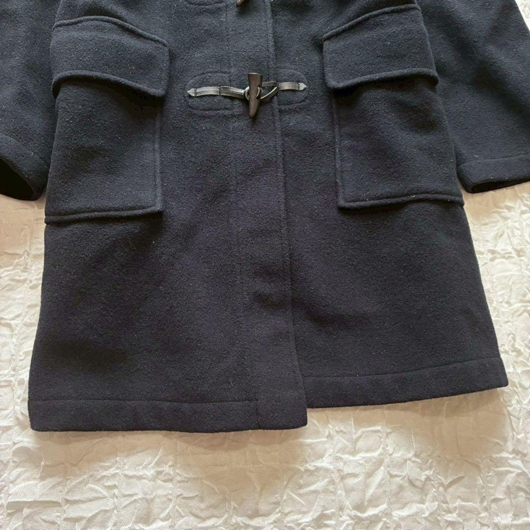 グローバーオール ダッフルコート 38 イングランド製 チェック柄 フード