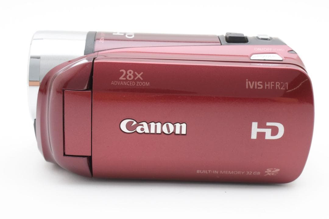 Canon キャノン IVIS HF R21 レッド ビデオカメラ 本体のみ