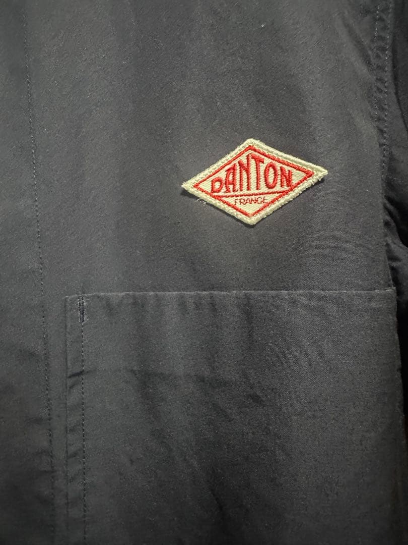 【割引価格】 DANTON ノーカラージャケット ネイビー