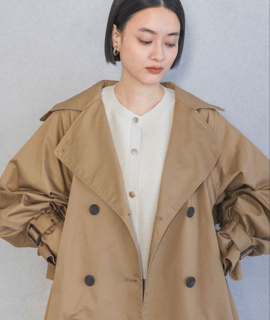 S*様 【試着のみ美品】A part byキャンディースリーブショートトレンチ