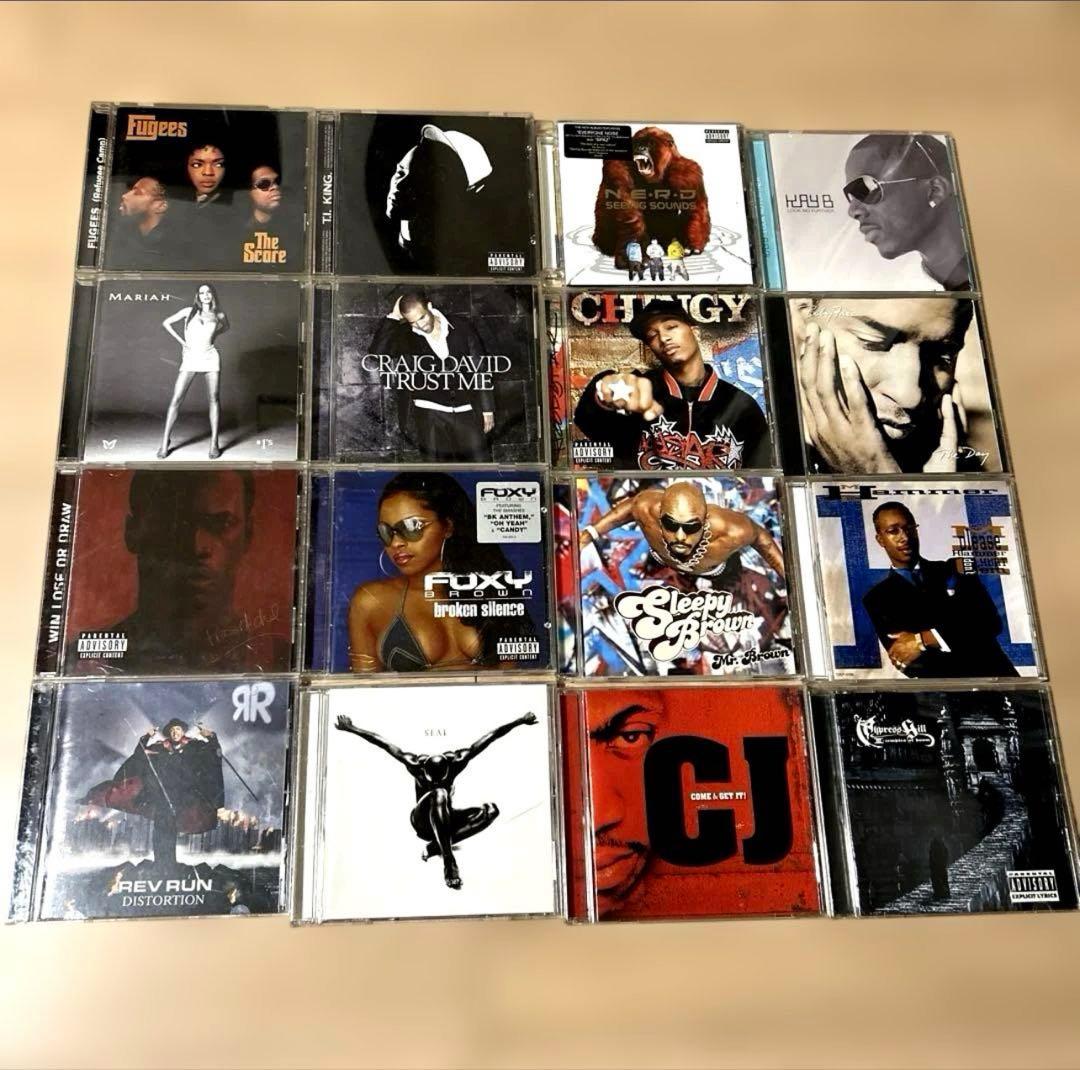 72枚セット Hip Hop/R&B 90s〜00s中心 CDまとめ売り