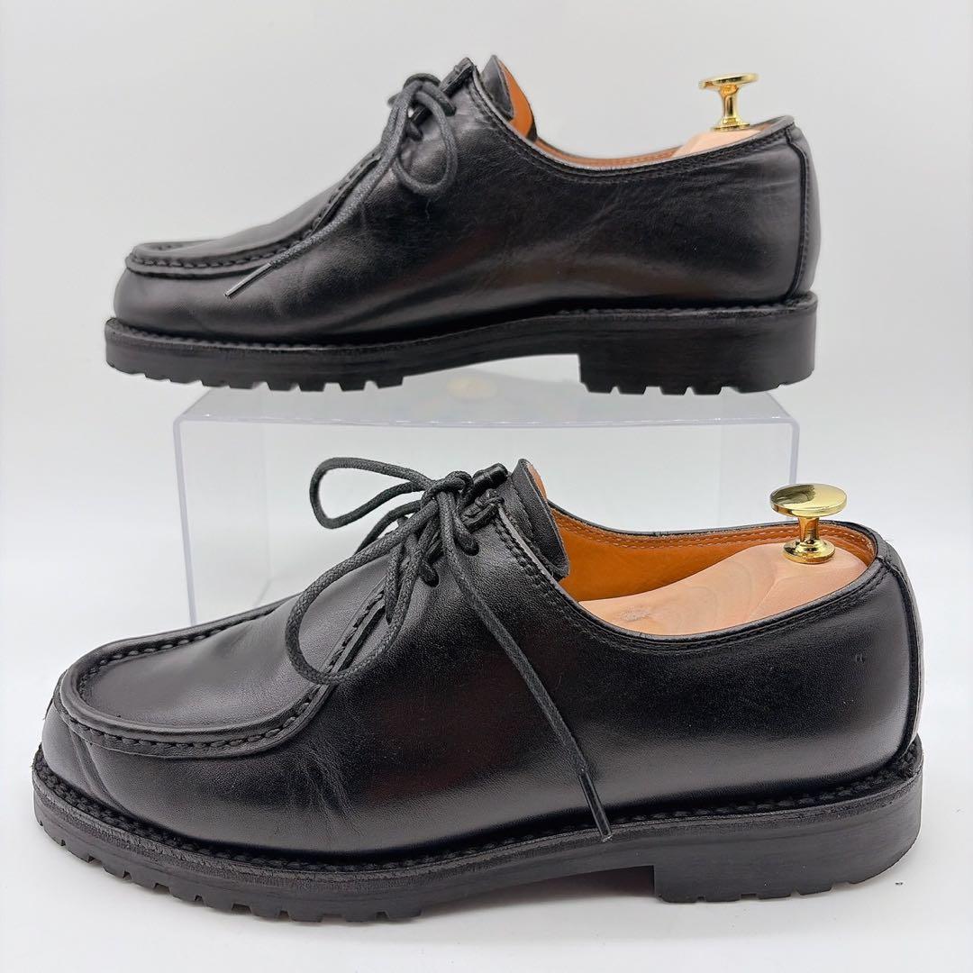 【極美品】REGAL リーガル 25.5 チロリアン レザー ブラック