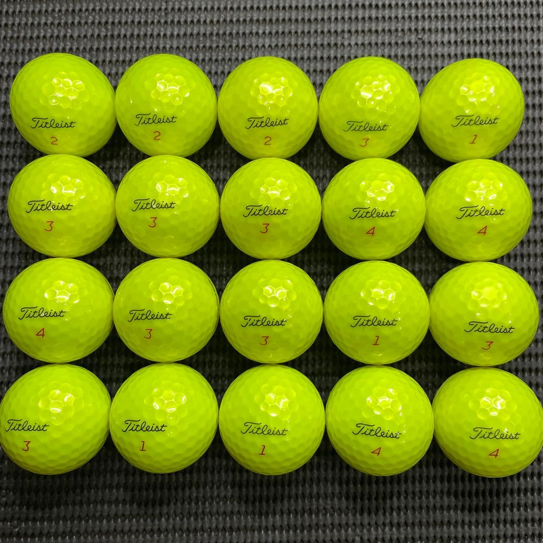 【タイトリスト PROV1X★A】カラーロストボール 20個