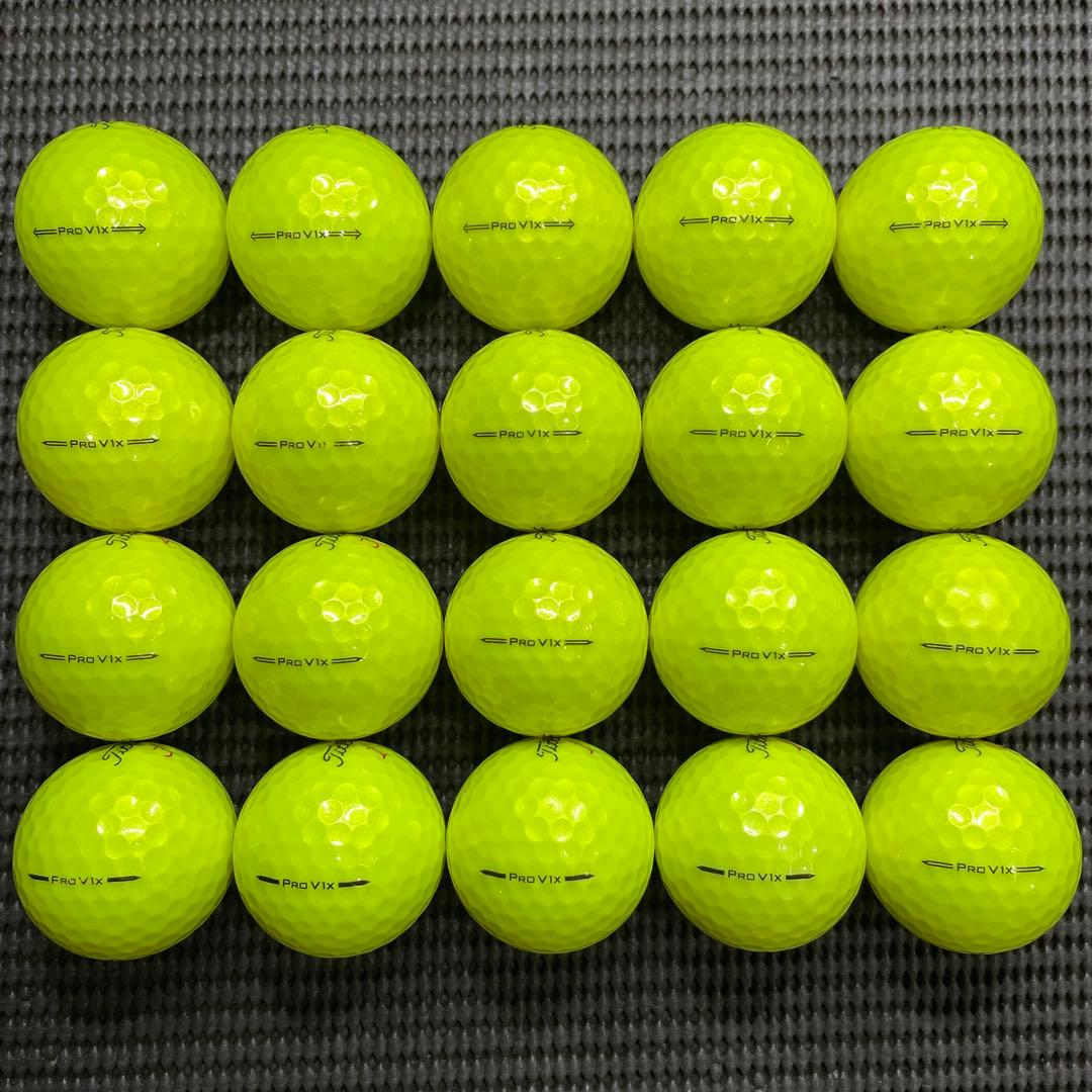【タイトリスト PROV1X★A】カラーロストボール 20個