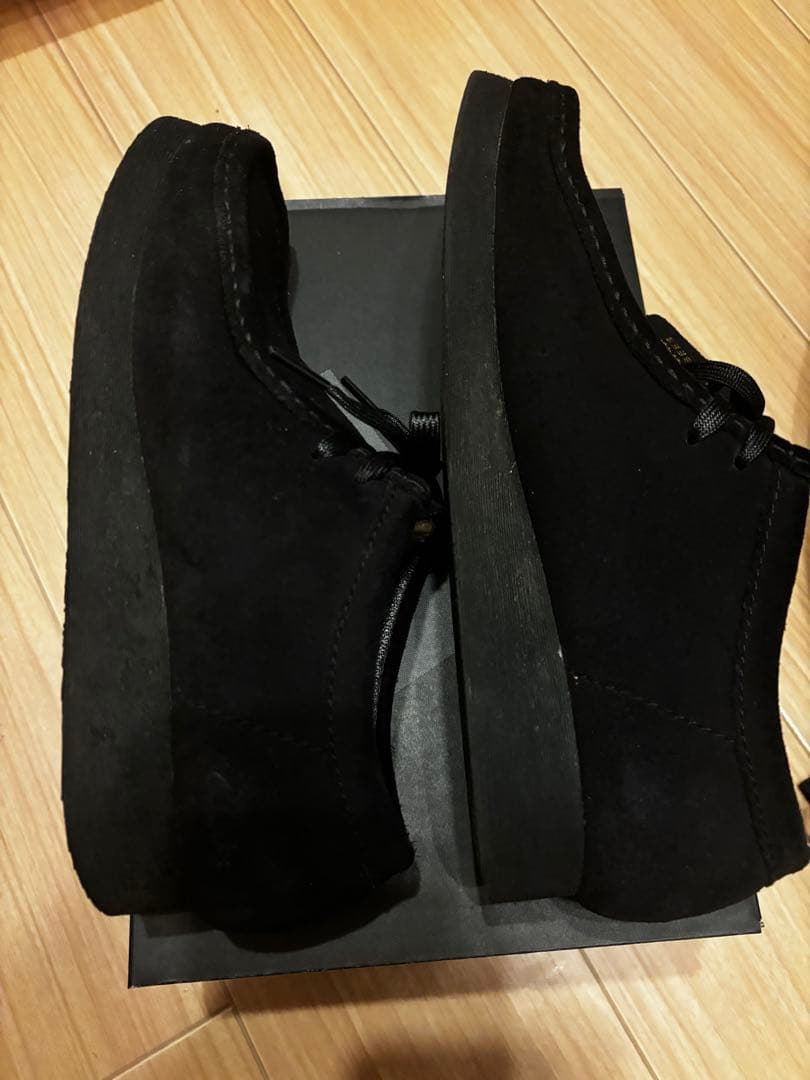Clarks ブラック モカシン　クラークス　26.0cm