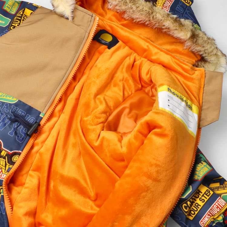新品90 働く車スノーコンビ・スキーウェア ジャンプスーツ