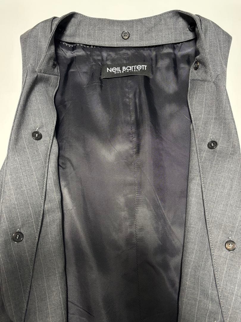 トップス 00s NEIL BARRETT Archive Tailored Vest