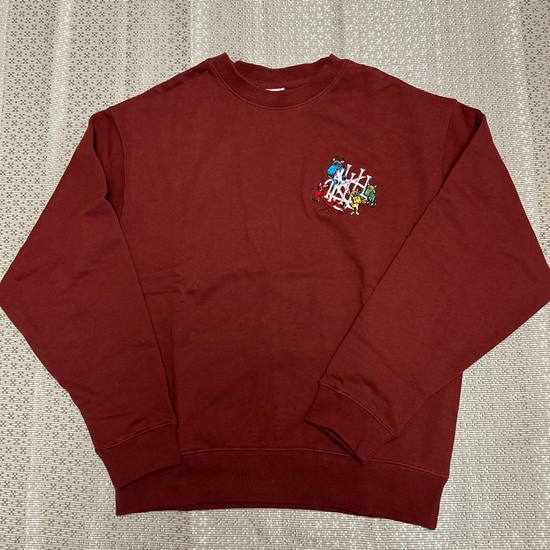 King Gnu CREW SWEAT BURGUNDY Ｍサイズ