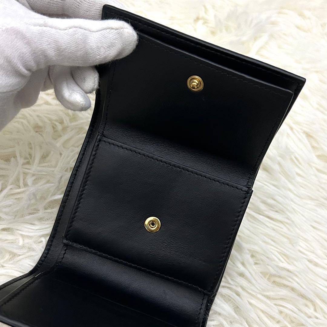 【極美品】CELINE スモールトリフォールドウォレット 三つ折り財布