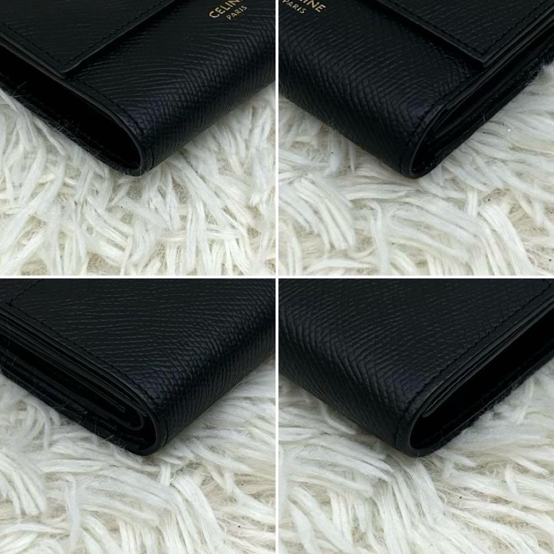 【極美品】CELINE スモールトリフォールドウォレット 三つ折り財布