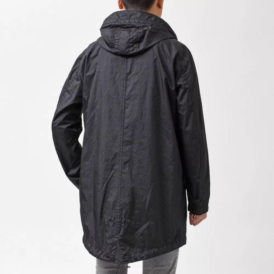 ◆美品◆STONE ◆ガーメントダイ　◆ナイロンフーデッドコート◆S