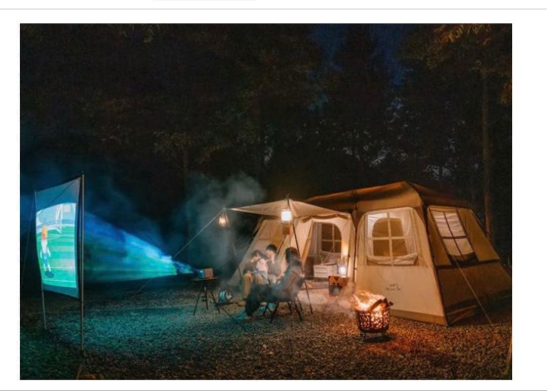 Naturehike ワンタッチテント ロッジ ツールーム+リビング4-6人用