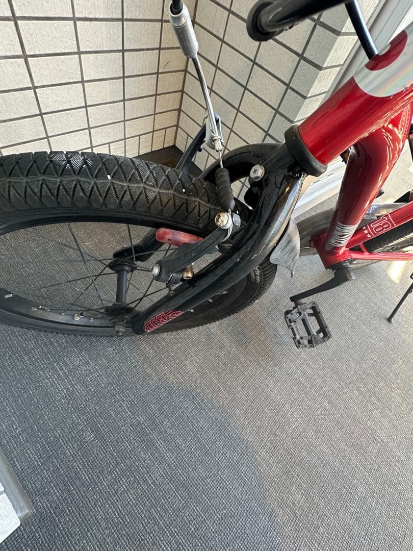 幼児用自転車 18型　D-Bike Master 赤　ストライダー