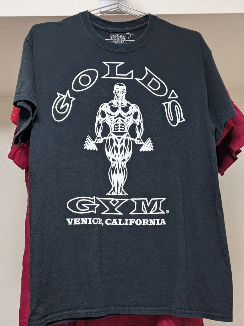 GOLD'S GYM Tシャツ（黒ベニス・赤ベニス・赤札幌）