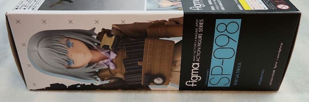 figma「リトルアーモリー 椎名六花(欠品有り)」+西部愛付属M249付き