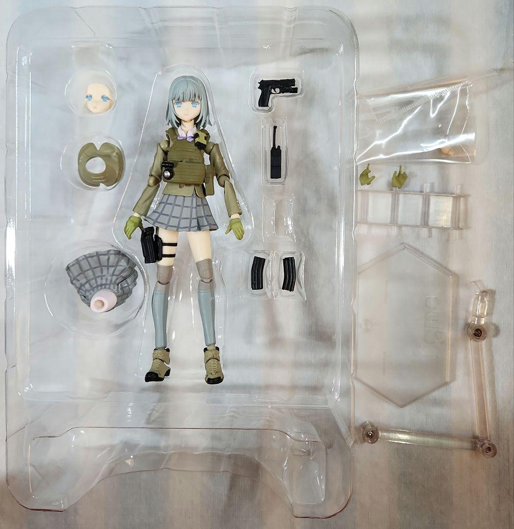 figma「リトルアーモリー 椎名六花(欠品有り)」+西部愛付属M249付き
