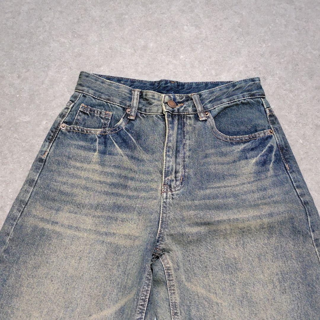 パンツ 00s archive wide buggy denim y2k