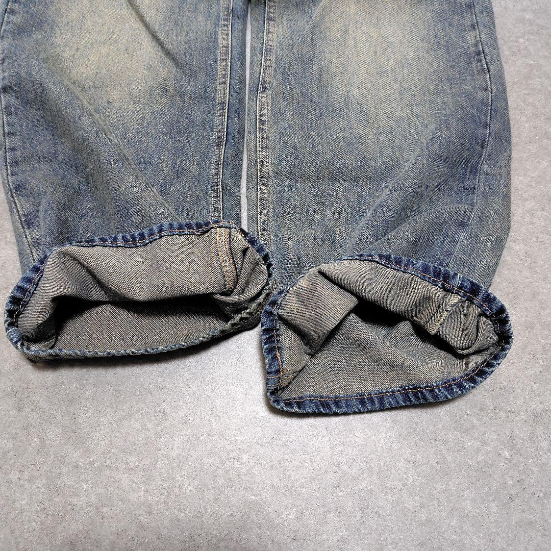 パンツ 00s archive wide buggy denim y2k
