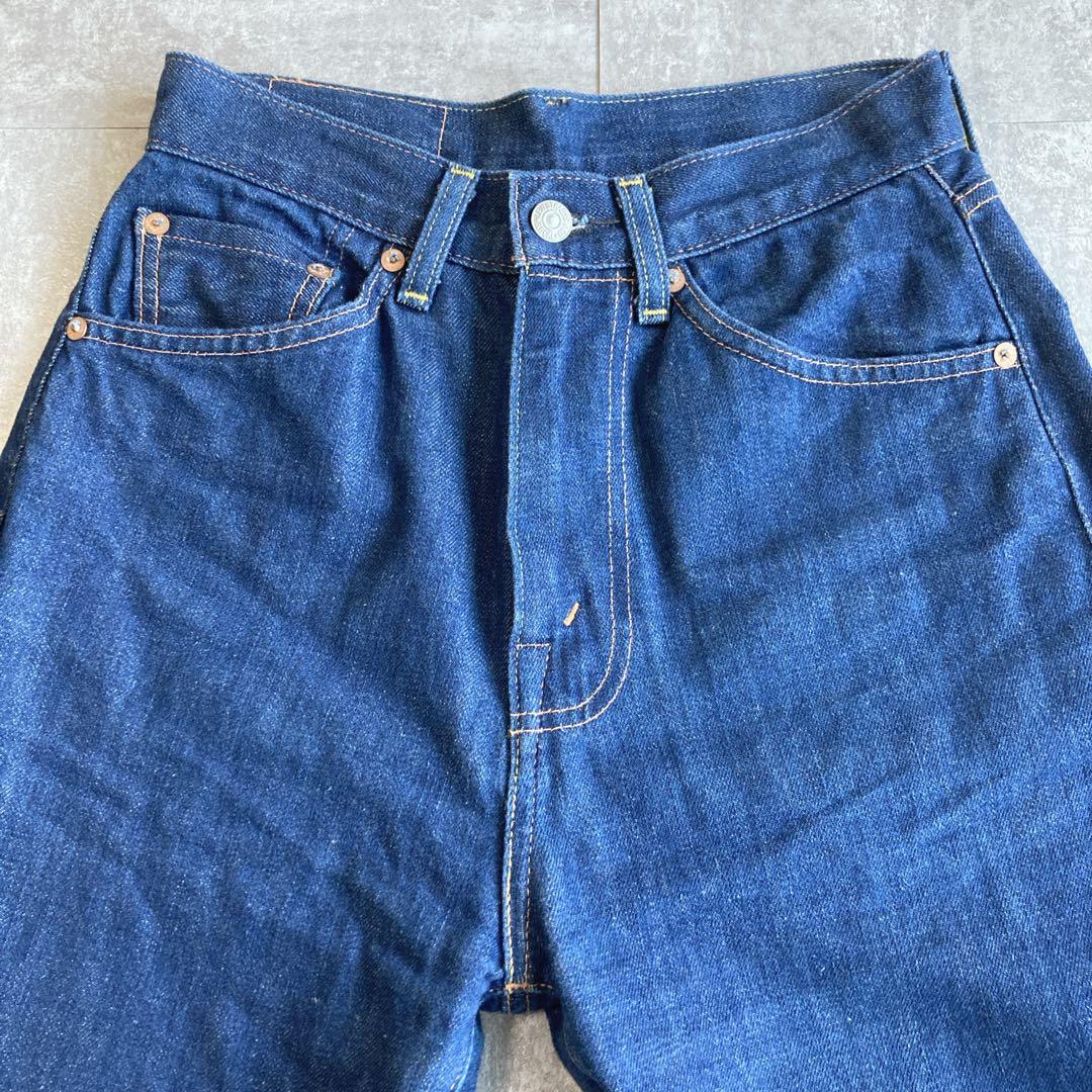 【美品】モンローデニム　Levi's 701 ピンク耳 W26 濃紺