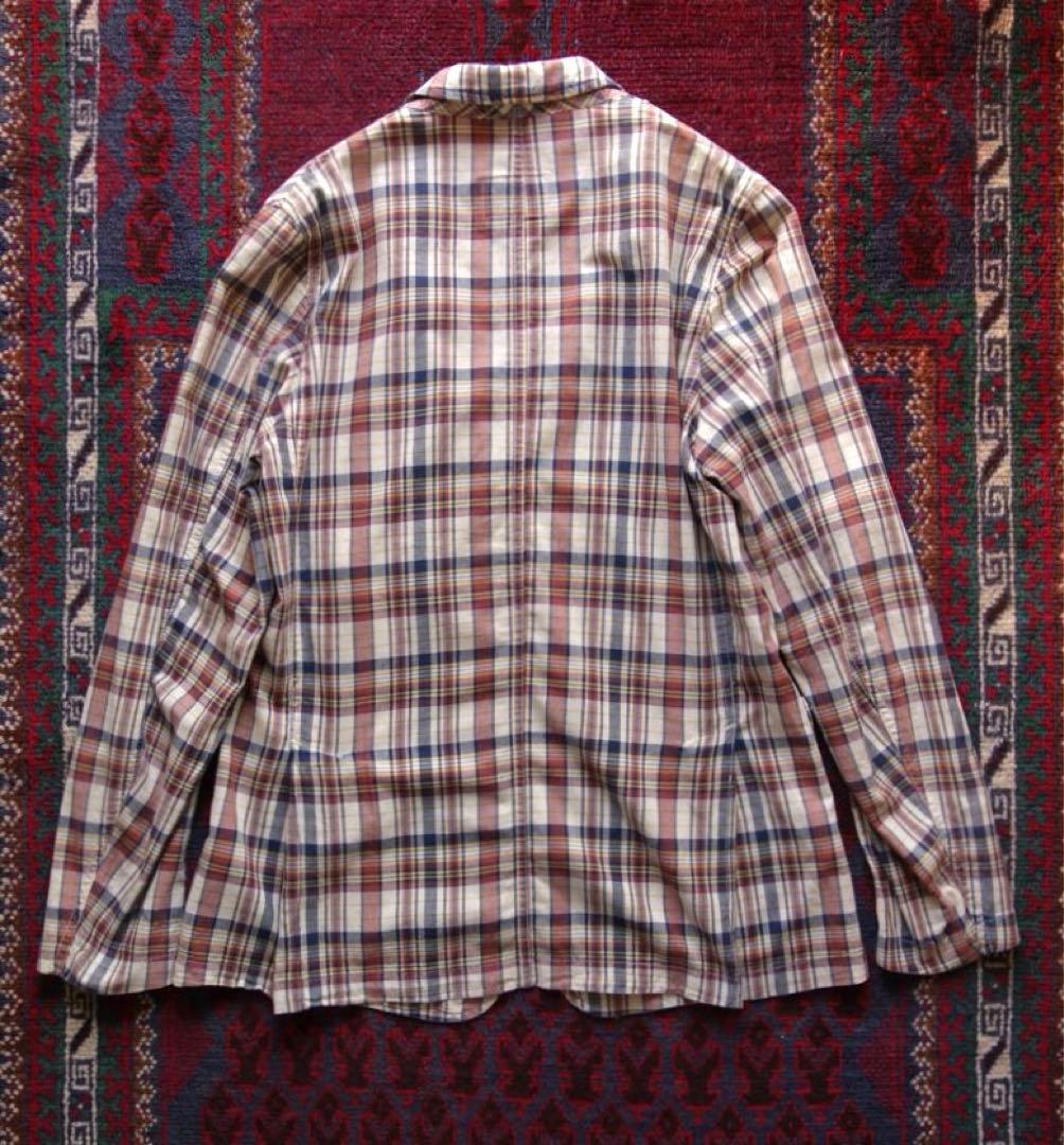 ENGINEERED GARMENTS ベイカージャケット S マドラスチェック