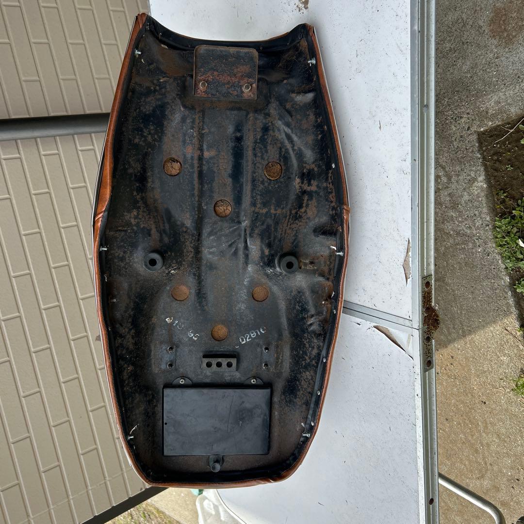 cb250t チョビ三段シート　オーダー品