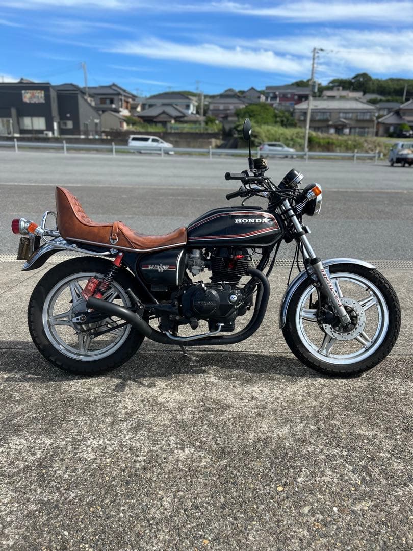 cb250t チョビ三段シート　オーダー品