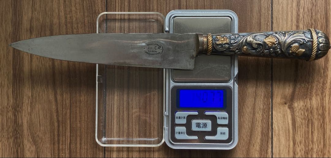 ☆*様 JUCA 装飾用ナイフ 金属製 彫刻装飾 800 18K