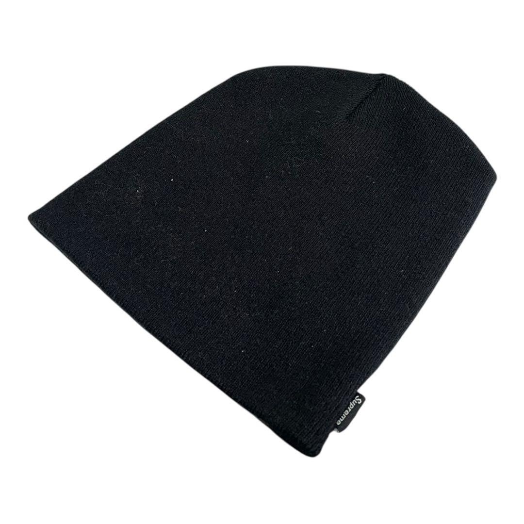 新 SUPREME シュプリーム Fine Gauge Beanie 黒 半タグ