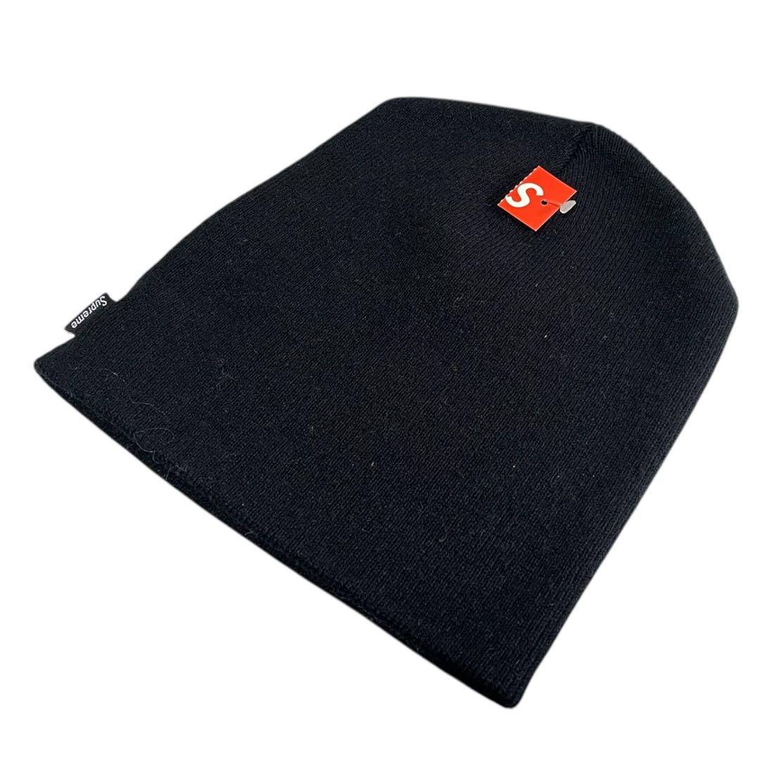 新 SUPREME シュプリーム Fine Gauge Beanie 黒 半タグ