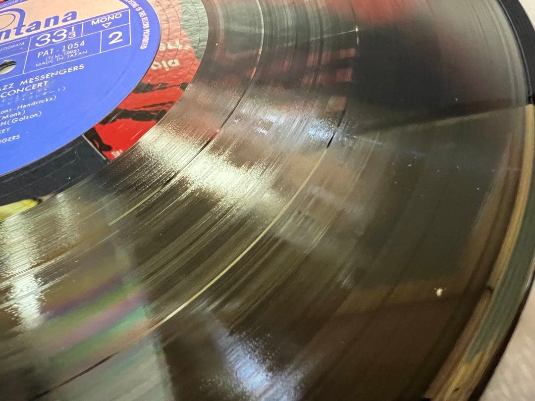 希少初期盤!アート・ブレイキー/オリンピア・コンサートPAT-1054レコード