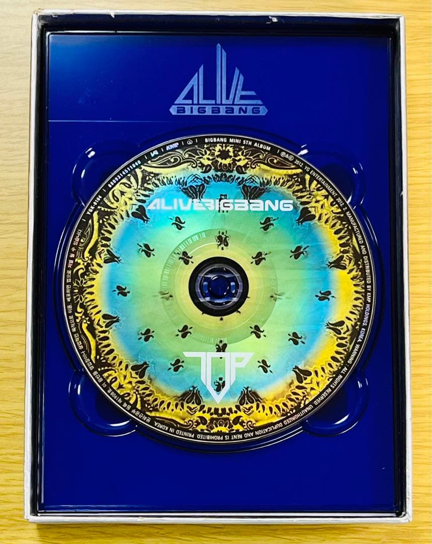 BIGBANG CD Alive 韓国版 TOP ver
