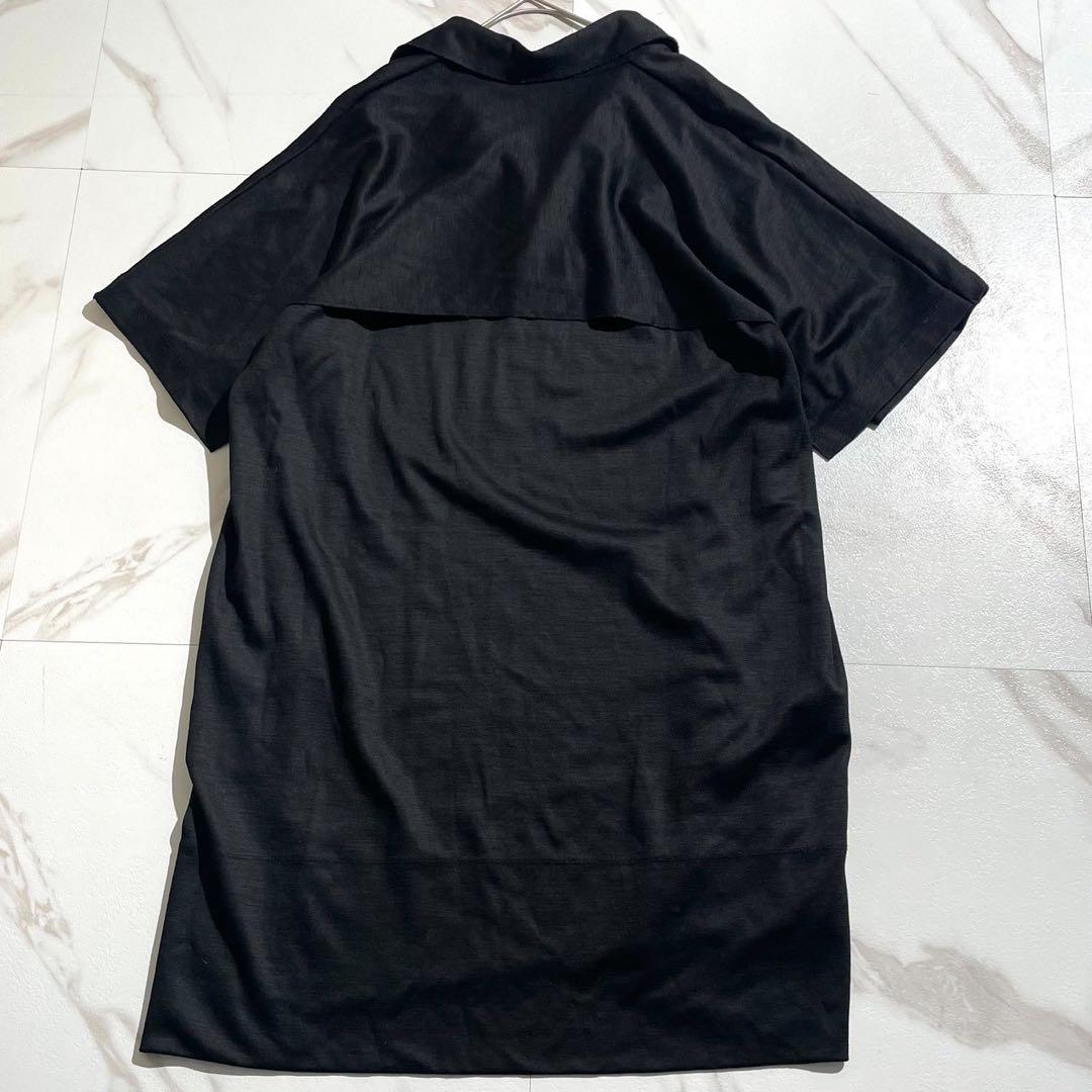 美品✨ISSEY MIYAKE バックフラップデザインプルオーバー ワンピース