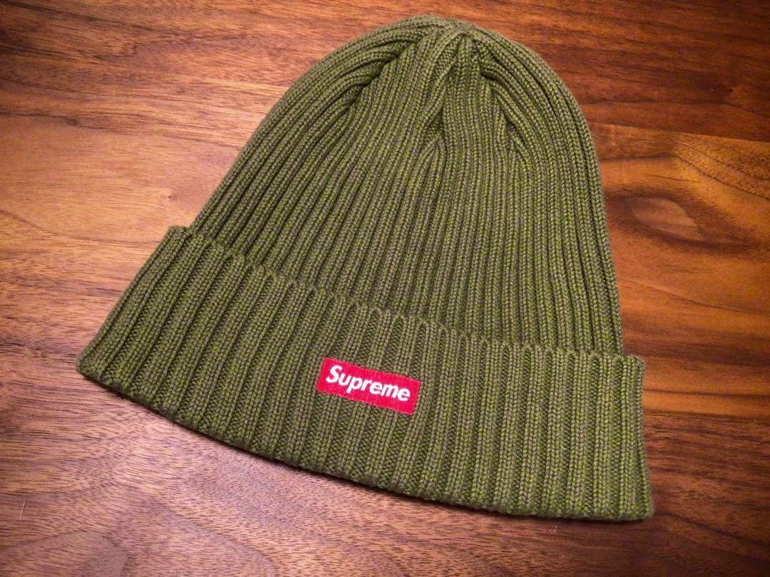 帽子 18SS SUPREME OVERDYED BEANIE\"OLIVE\"