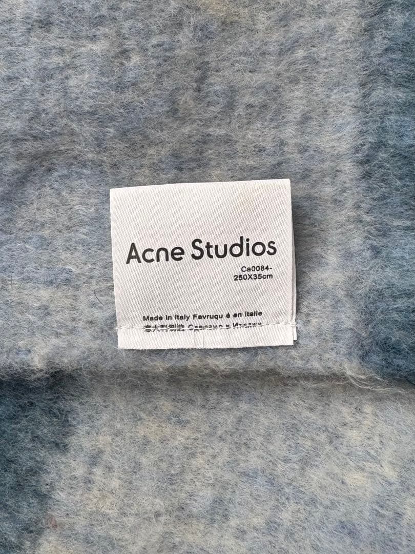 Acne Studios マフラーモヘアチェック