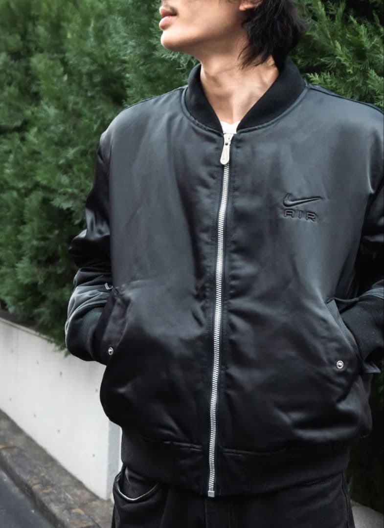 良品✨NIKE ナイキ NSW NIKE AIR ボンバー ジャケット XL 黒