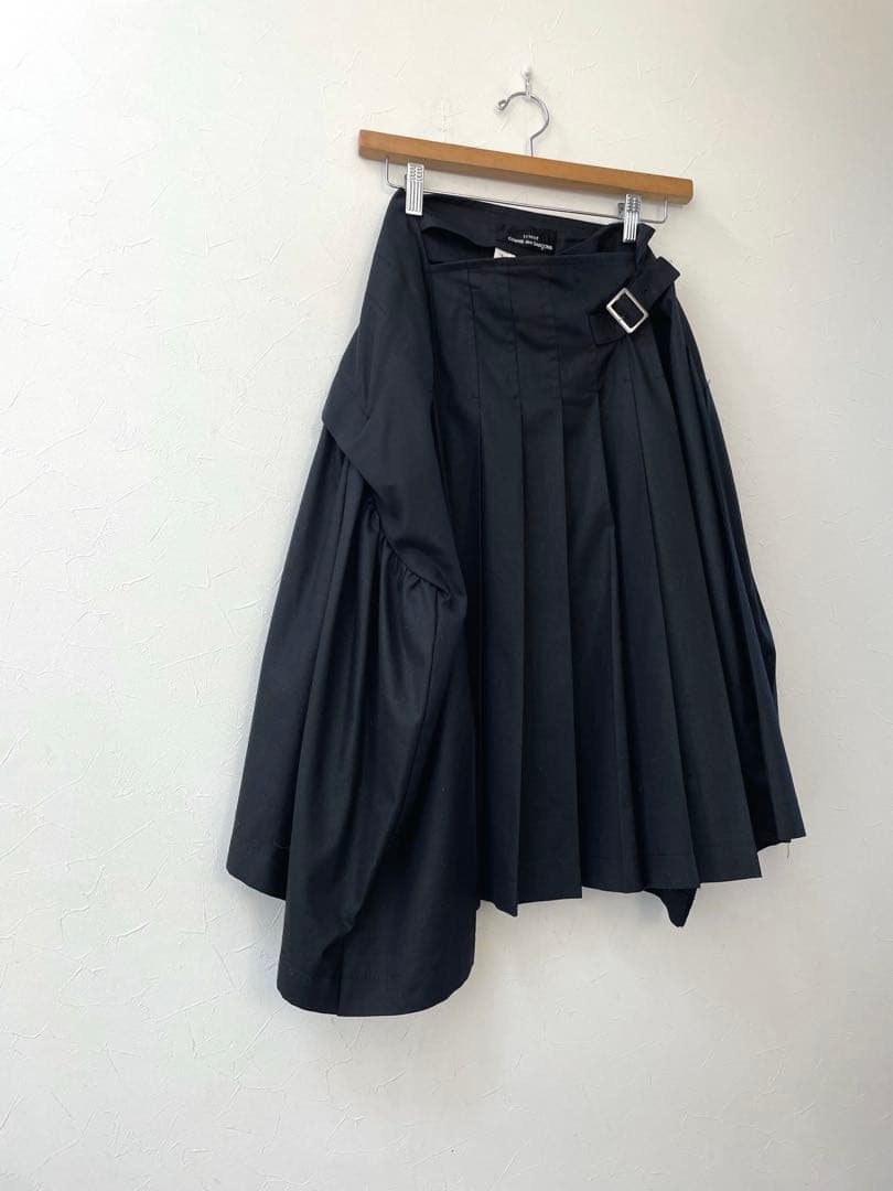 tricot コムデギャルソン　希少　立体　プリーツ　スカート　変形デザイン