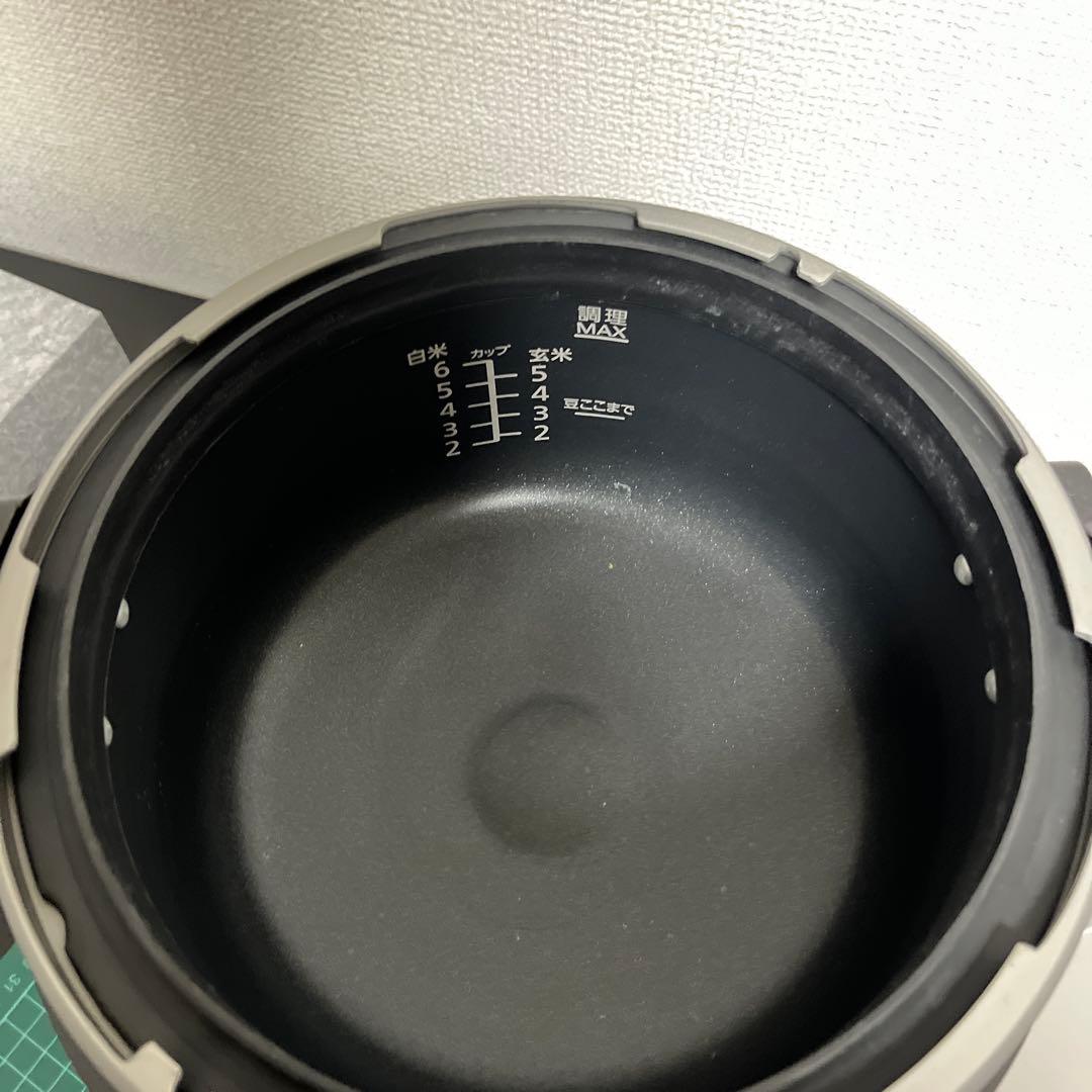 （Ａ）美品　Panasonic 電気圧力鍋 SR-P37-P ピンクカラー
