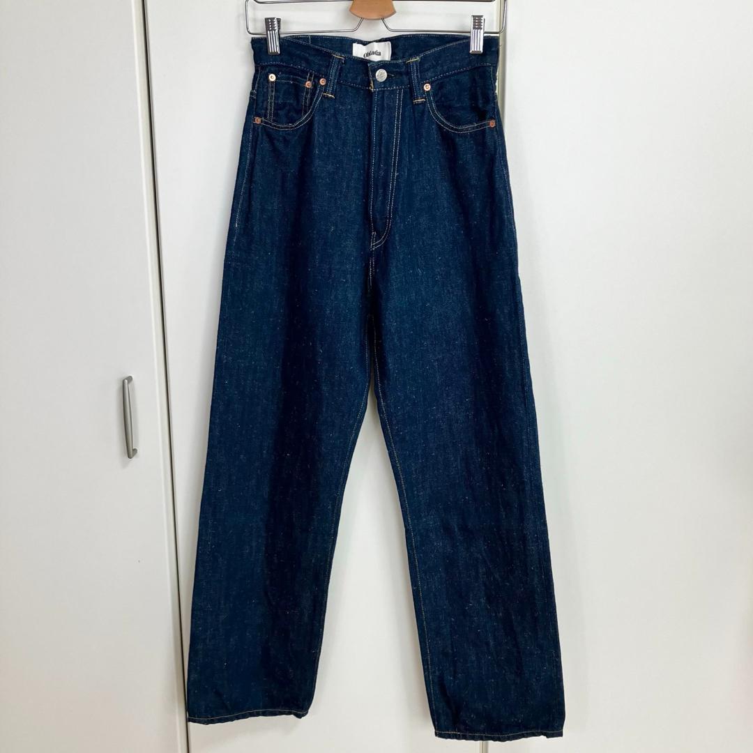 Oblada 1938 デニムパンツ ネイビー サイズ25