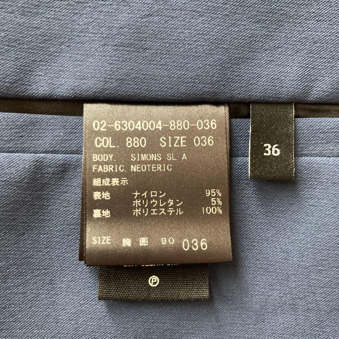Theory のメンズセットアップです　ジャケット36 、パンツ28