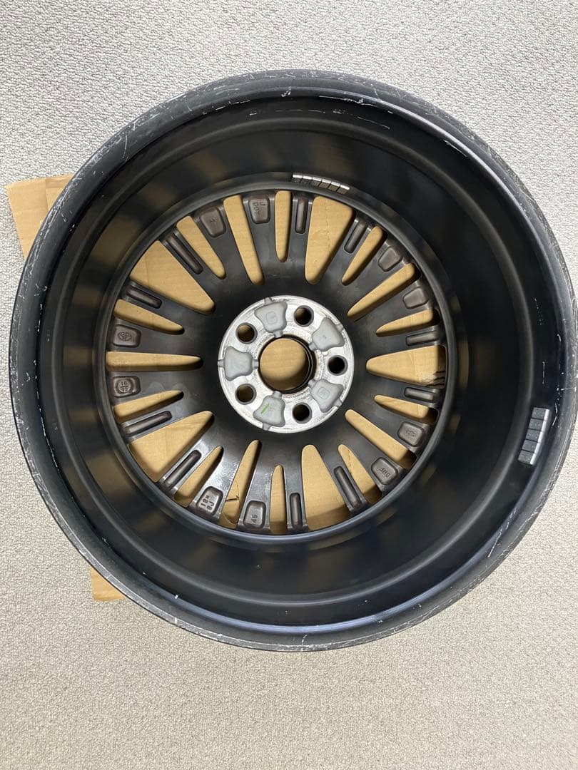 美品 クラウン 220系 Sスポーツ 純正 ホイール ブラックスパッタリング