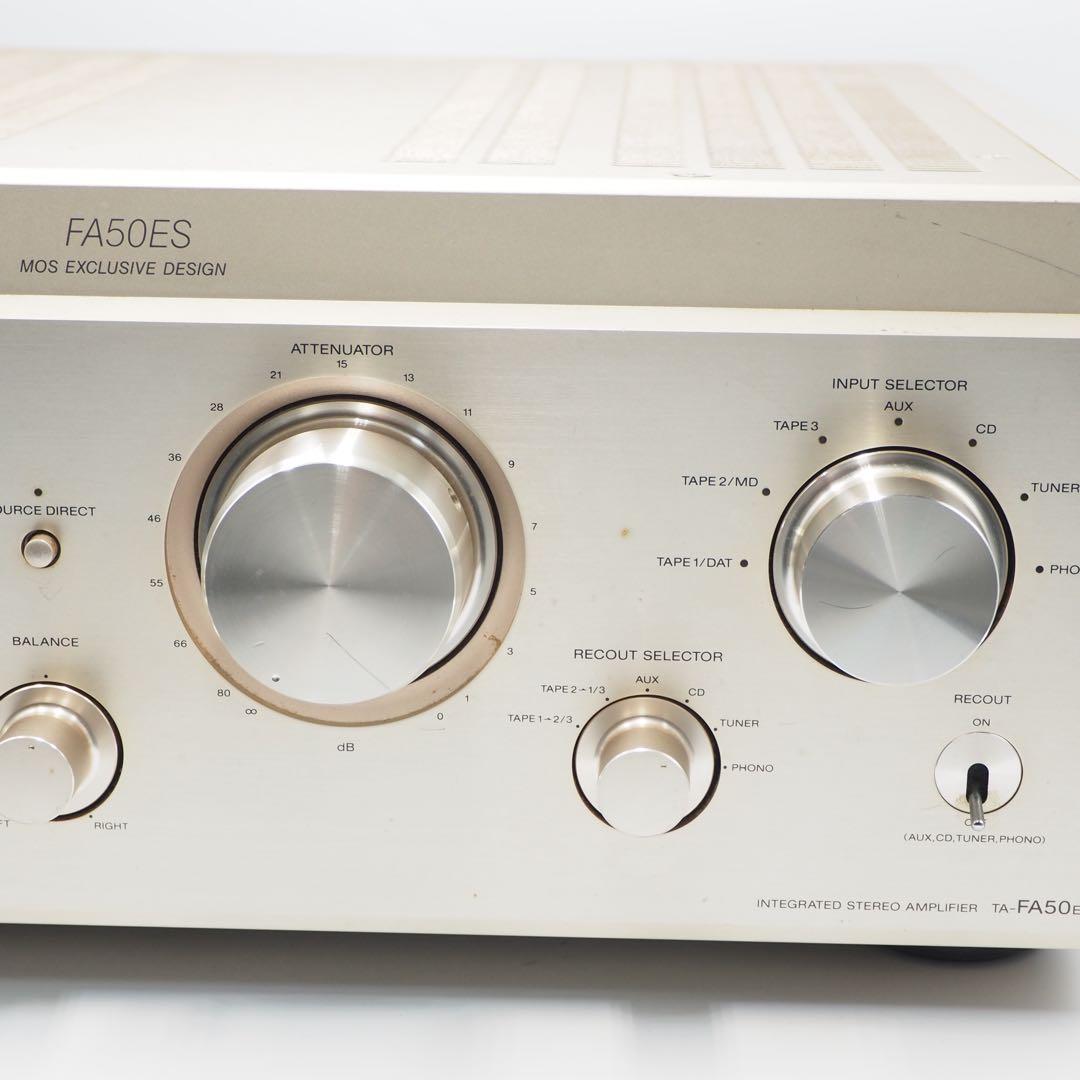 SONY TA-FA50ES プリメインアンプ 名機 全端子音出し確認済み