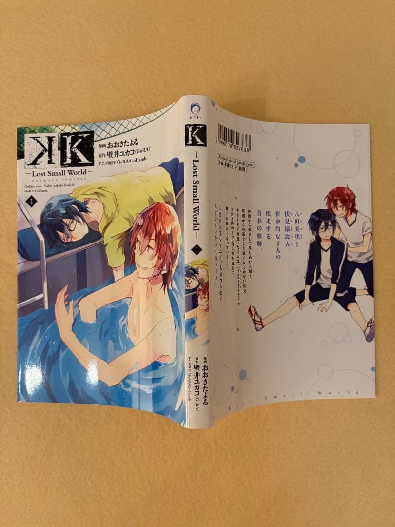 K Lost Small World 全巻 初版 小冊子 ポストカード カバー付