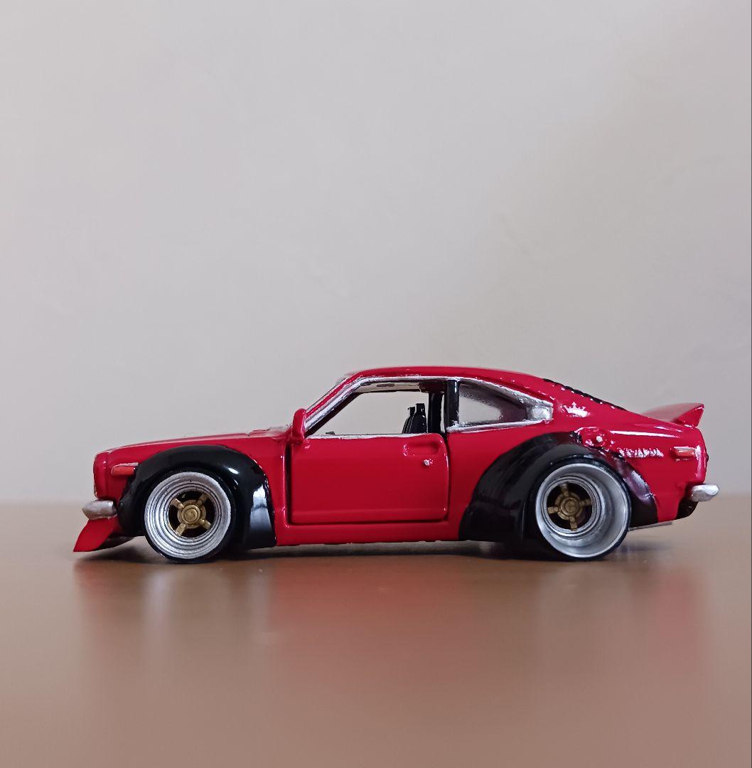 トミカ改造マツダサバンナGTレーシングRX-3街道レーサーグラチャン仕様