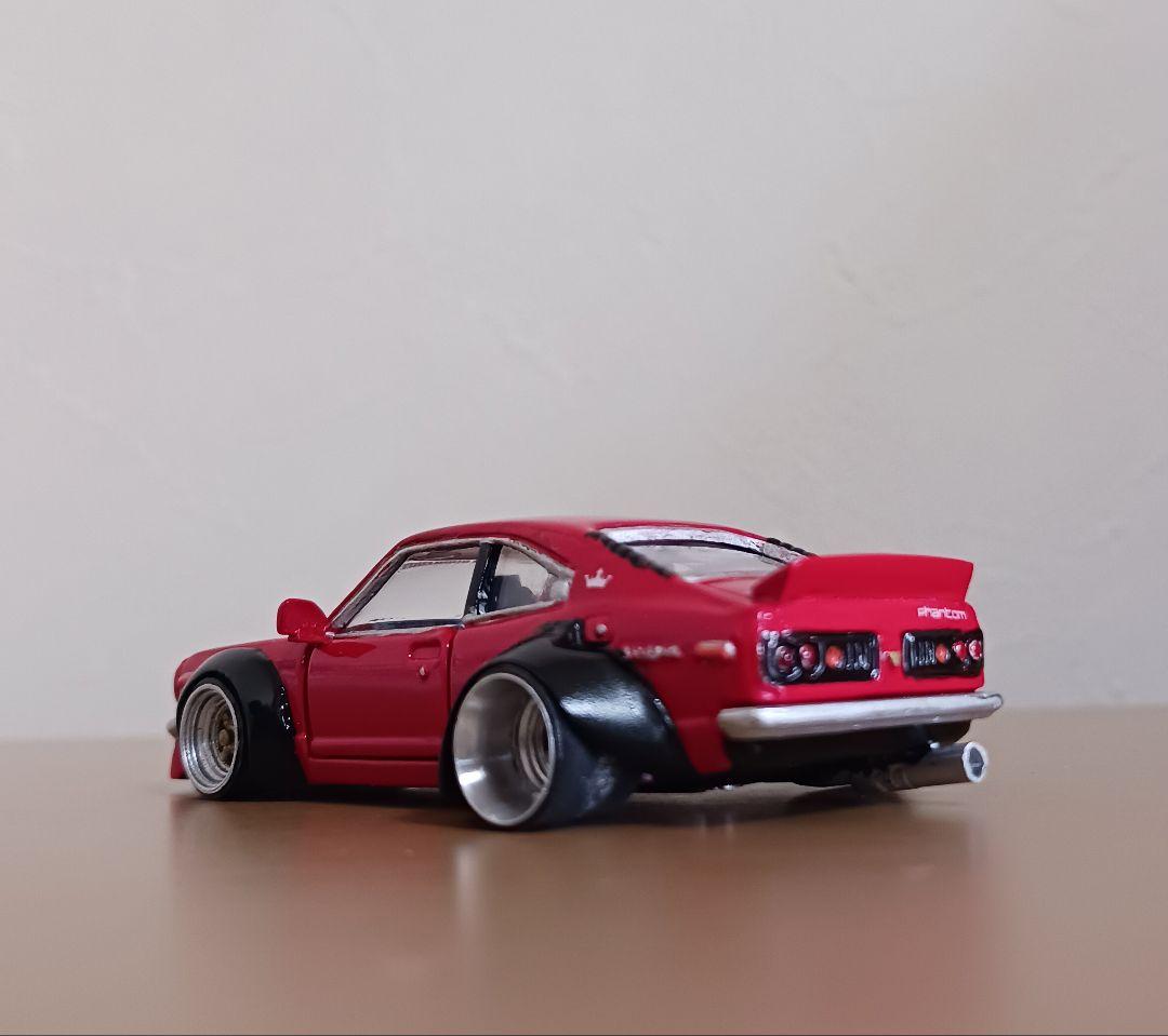 トミカ改造マツダサバンナGTレーシングRX-3街道レーサーグラチャン仕様
