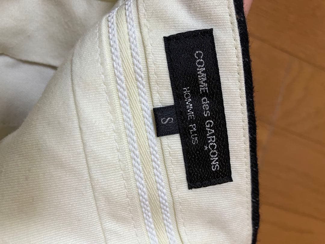 COMME des GARÇONS HOMME PLUS 寅一　ワイドパンツ S