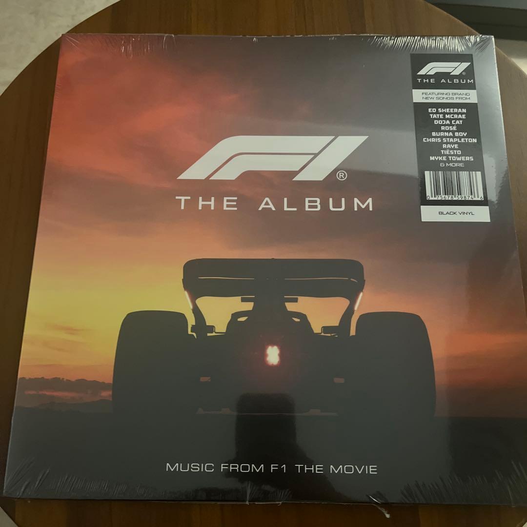 F1 THE ALBUM テストプレス限定黒色レコード